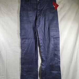 Nwt Girls Size 10 Levi's Kids Blue Cargo Wide Leg Relaxed Fit Pants